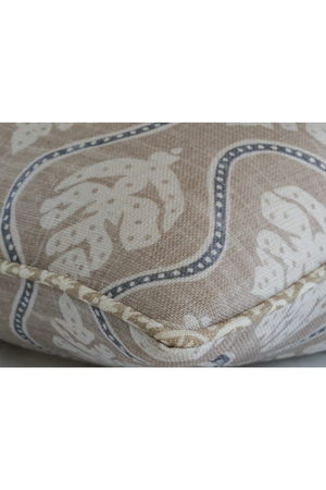 Leaf Motif Cushion | Andrew Martin Fig | Oroa.com