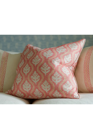 Leaf Motif Cushion | Andrew Martin Fig | Oroa.com