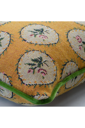   Floral Medallion Woven Cushion | Oroa.com