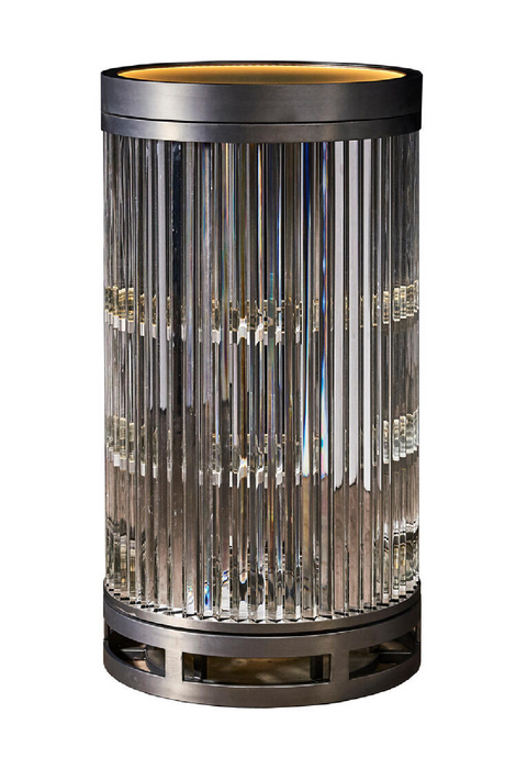 Cylindrical Glass Wine Cabinet | Andrew Martin Rex | Oroa.com