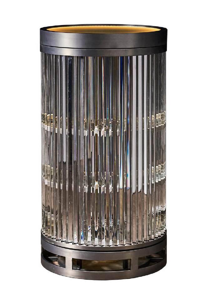Cylindrical Glass Wine Cabinet | Andrew Martin Rex | Oroa.com