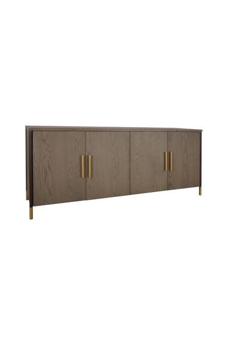 4-Door Oak Sideboard | Andrew Martin Jeanne | Oroa.com