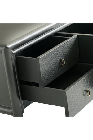 Black Lacquer Media Unit | Andrew Martin Concordia | Oroa.com