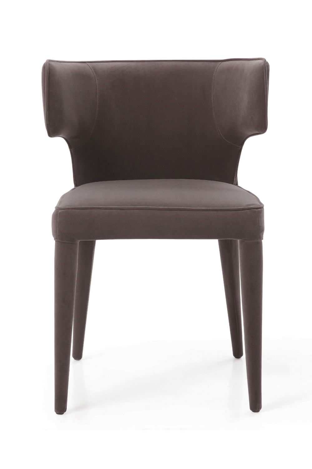 Velvet Mid-Century Dining Chair | Andrew Martin Juno | Oroa.com
