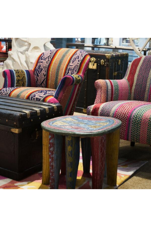 Upholstered Wingback Armchair | Andrew Martin Victoria | Oroa.com