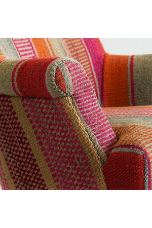 Upholstered Wingback Armchair | Andrew Martin Victoria | Oroa.com