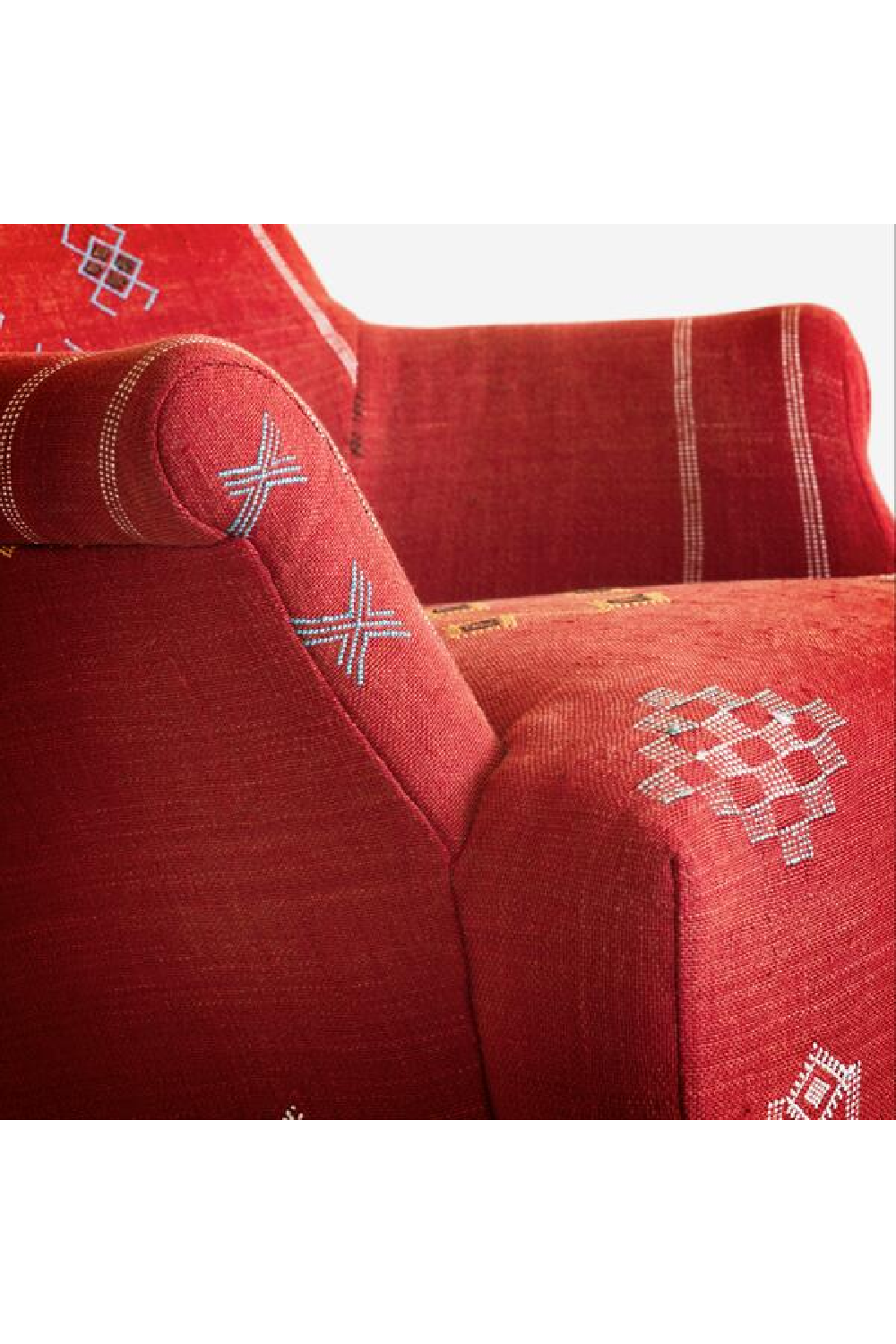 Upholstered Wingback Armchair | Andrew Martin Victoria | Oroa.com