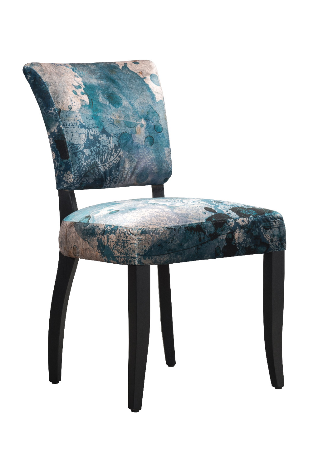 Velvet French Dining Chair | Andrew Martin Mimi | Oroa.com