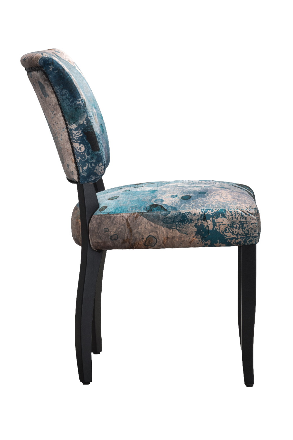 Velvet French Dining Chair | Andrew Martin Mimi | Oroa.com