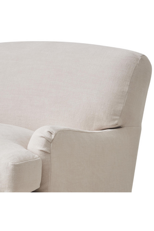 Linen Covered Lounge Chair | Andrew Martin Lady May | Oroa.com