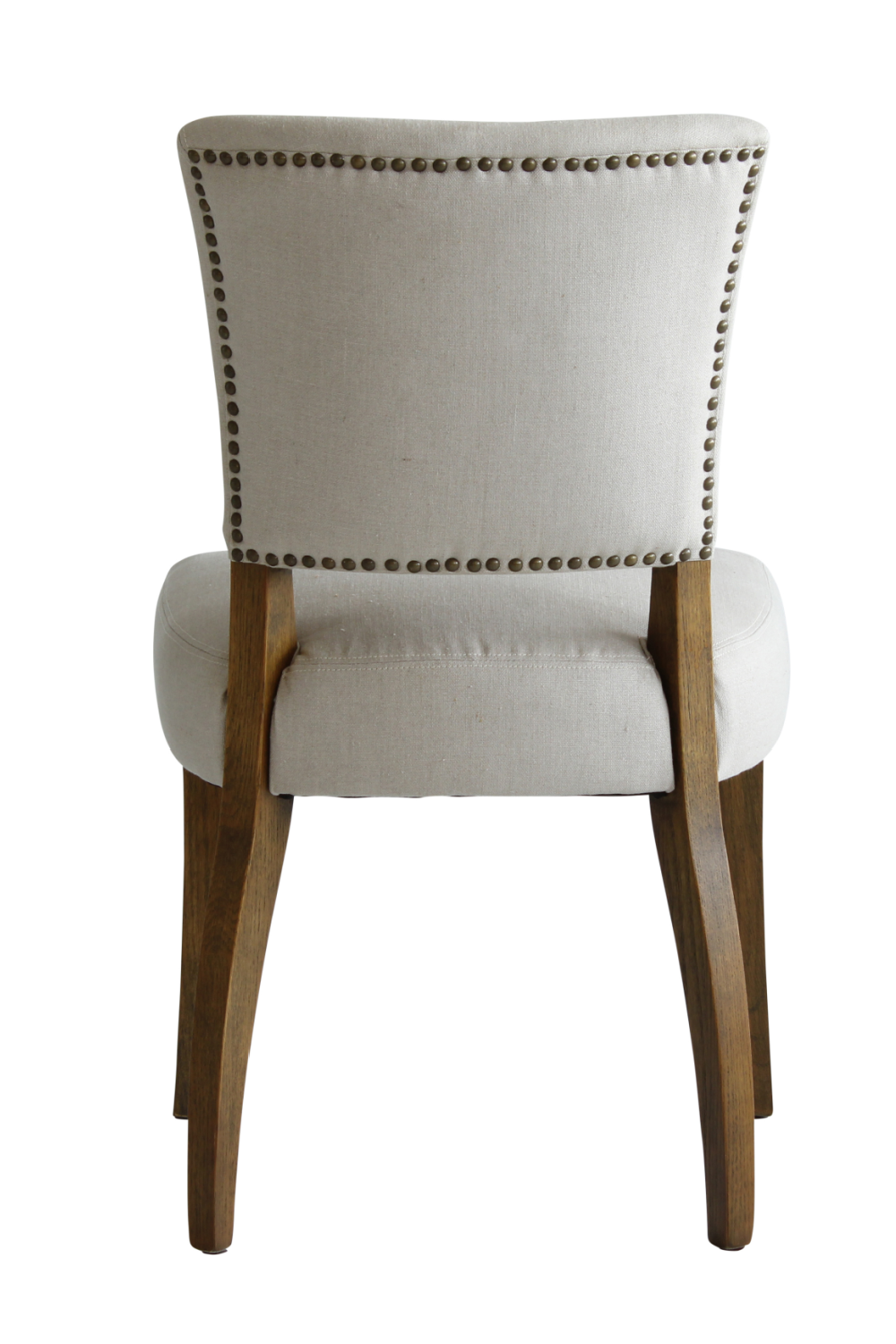 Linen Studded Dining Chair | Andrew Martin Frank | Oroa.com