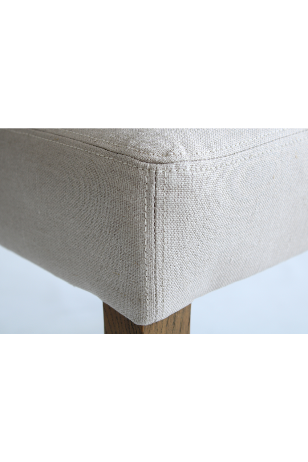 Linen Studded Dining Chair | Andrew Martin Frank | Oroa.com