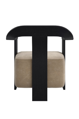 Suede Modern Accent Chair | Andrew Martin Luca | Oroa.com
