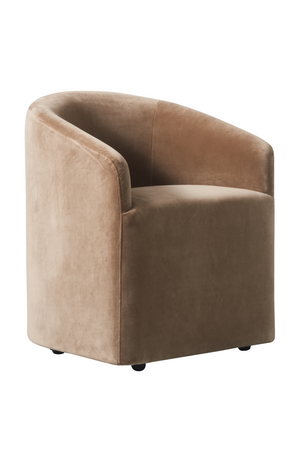 Velvet Tub Dining Chair | Andrew Martin Alto | Oroa.com