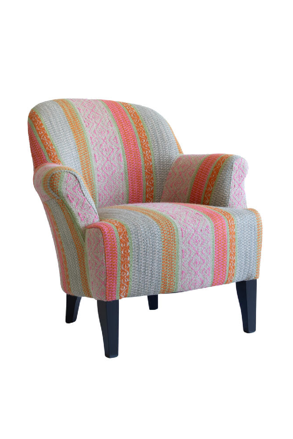 Rolled Arm Lounge Chair | Andrew Martin Victoria | Oroa.com