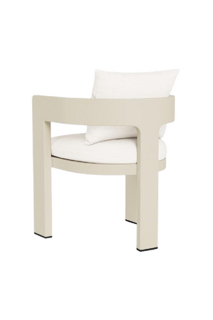 Outdoor Aluminium Dining Armchair | Andrew Martin Caicos | Woodfurniture.com