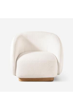 Ivory Outdoor Swivel Chair | Andrew Martin Como | Oroa.com