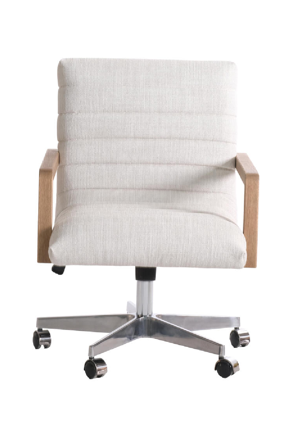 Neutral Weave Swivel Desk Chair | Andrew Martin Collingham | Oroa.com