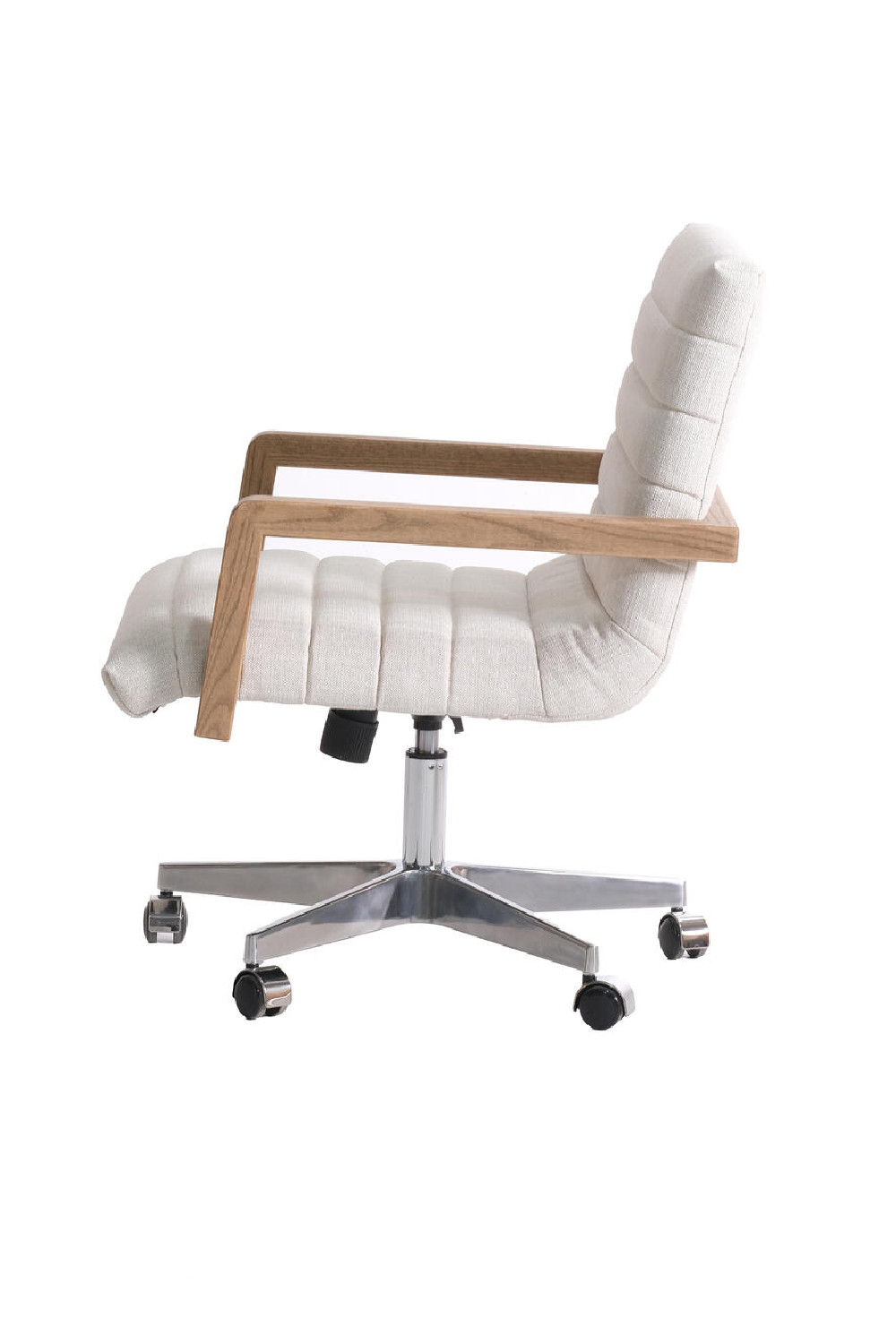 Neutral Weave Swivel Desk Chair | Andrew Martin Collingham | Oroa.com