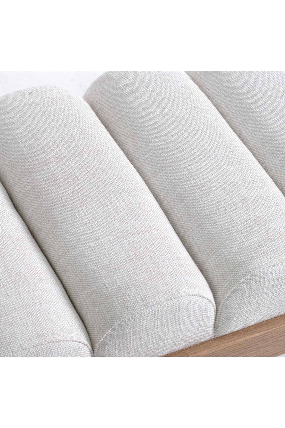 Scalloped Seat Ottoman | Andrew Martin Exeter | Oroa.com