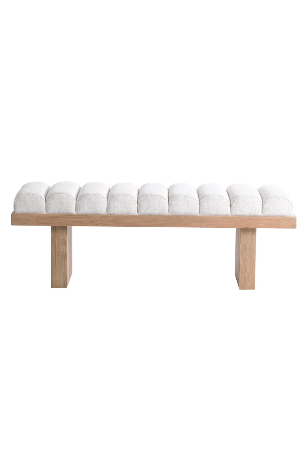Scalloped Seat Ottoman | Andrew Martin Exeter | Oroa.com