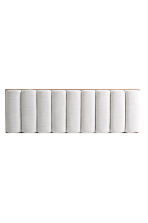 Scalloped Seat Ottoman | Andrew Martin Exeter | Oroa.com