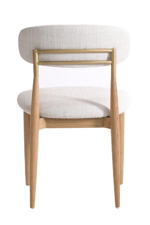 Neutral Weave Dining Chair | Andrew Martin Oslo | Oroa.com
