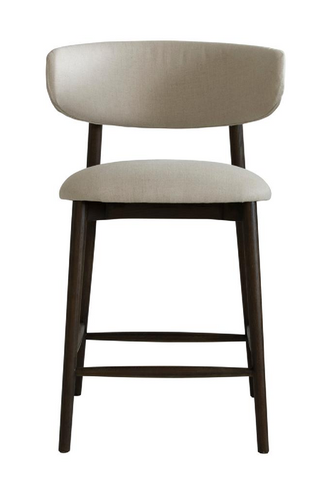 Linen Blend Bar Stool | Andrew Martin Kittyn | Oroa.com