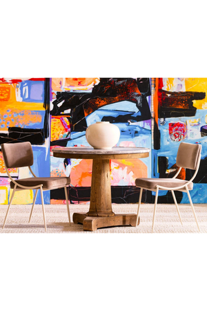 Metal-Framed Dining Chair | Andrew Martin Luna | Oroa.com