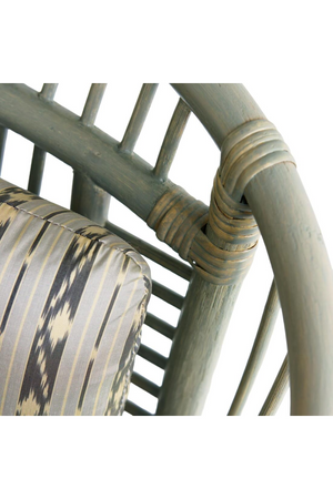 Painted Bamboo Accent Chair | Andrew Martin Trajan