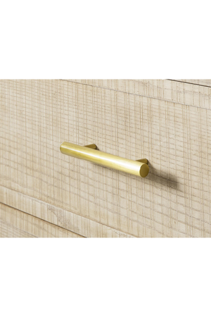 Natural Ash 6-Drawer Chest L | Andrew Martin Raffles | Oroa.com