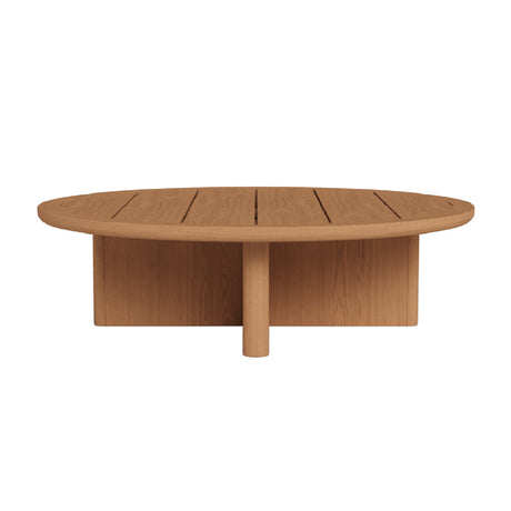   Outdoor Round Teak Coffee Table | Oroa.com