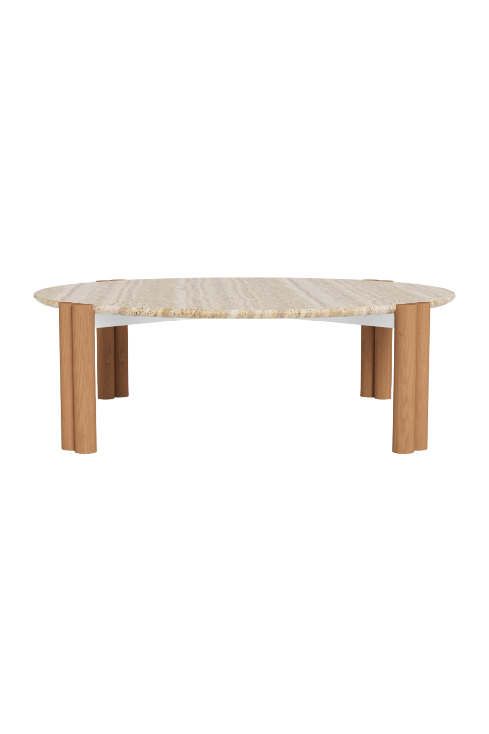 Travertine Outdoor Coffee Table | Andrew Martin Cove | Oroa.com