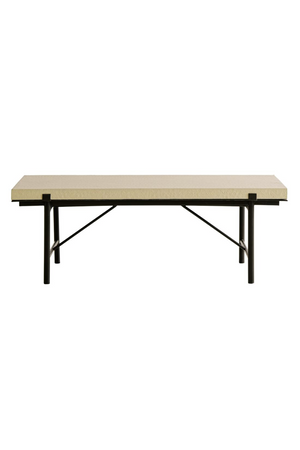 Textured Linen Coffee Table | Andrew Martin Aurora | Oroa.com