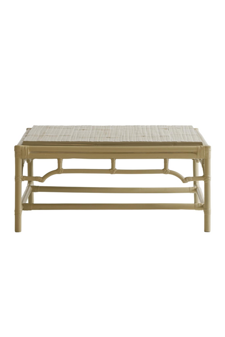 Taupe Bamboo Coffee Table | Andrew Martin Invictus | Oroa.com
