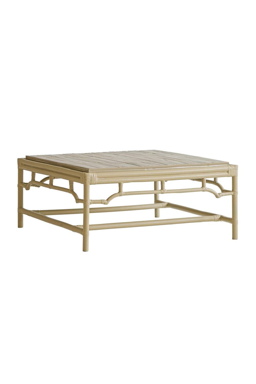 Taupe Bamboo Coffee Table | Andrew Martin Invictus | Oroa.com