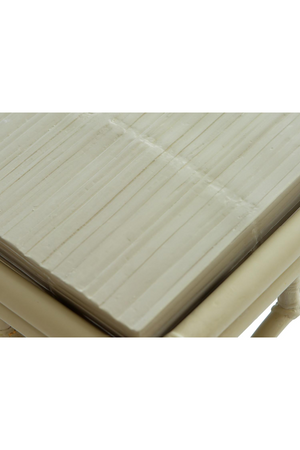 Taupe Bamboo Coffee Table | Andrew Martin Invictus | Oroa.com