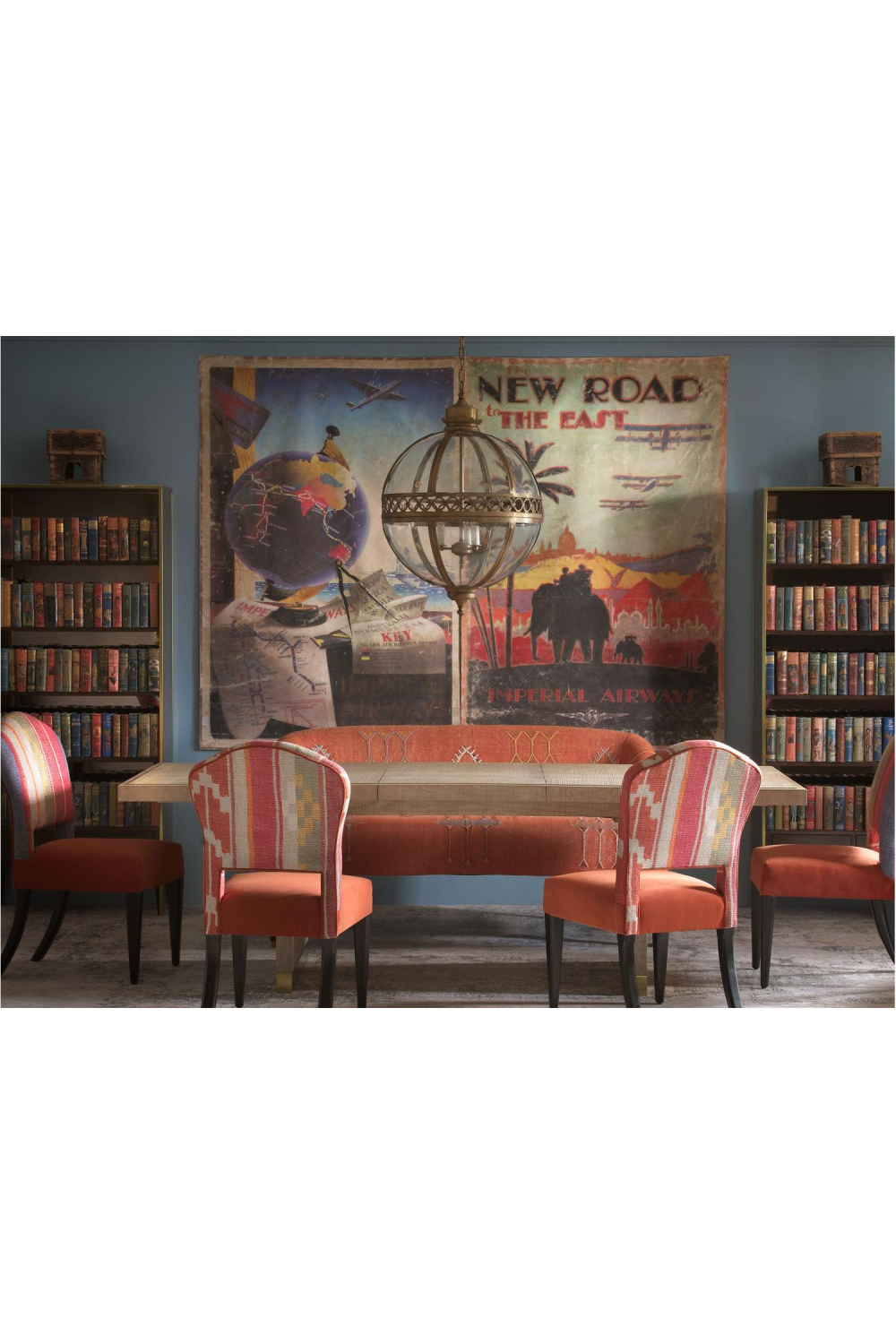 Wooden Ash Extending Dining Table | Andrew Martin Raffles