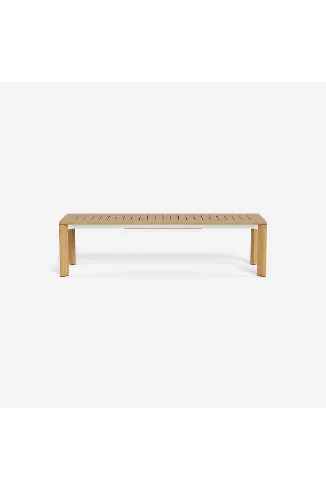 Teak Outdoor Extending Dining Table | Andrew Martin Byron | Oroa.com