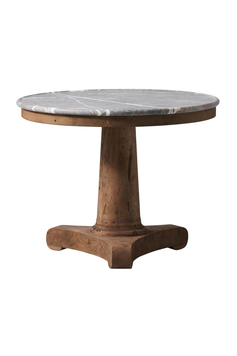 Vintage Pine Pedestal Dining Table | Andrew Martin Michaelangelo | Oroa.com