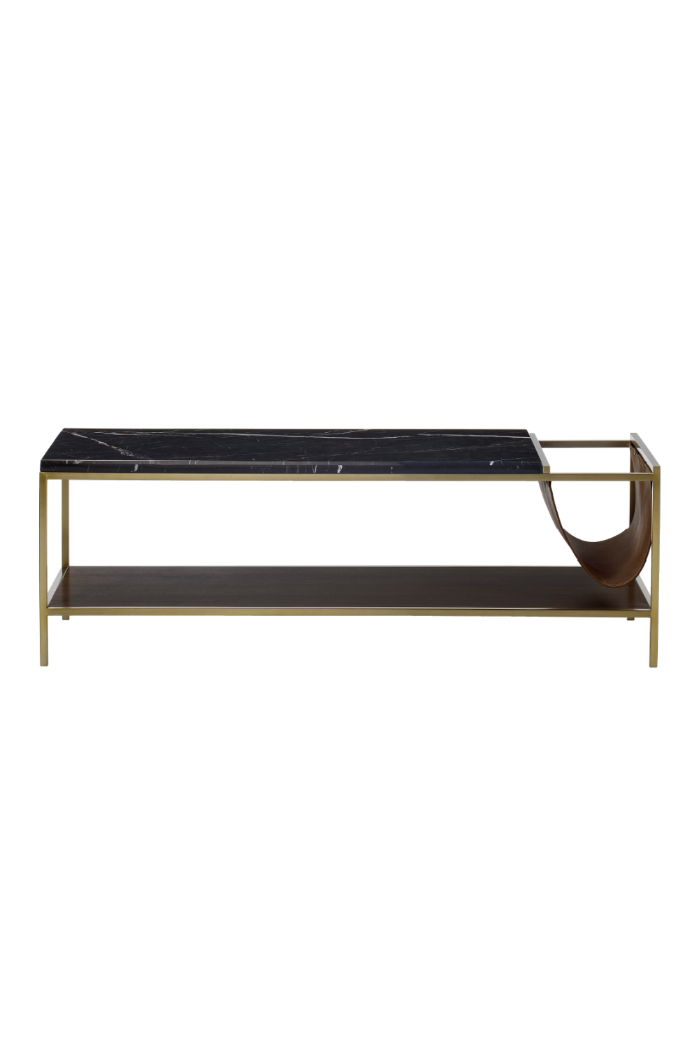 Black Marble Top Coffee Table | Andrew Martin Chester | OROATRADE