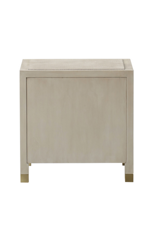 2 Drawer Natural Nightstand | Andrew Martin Raffles | OROA.com