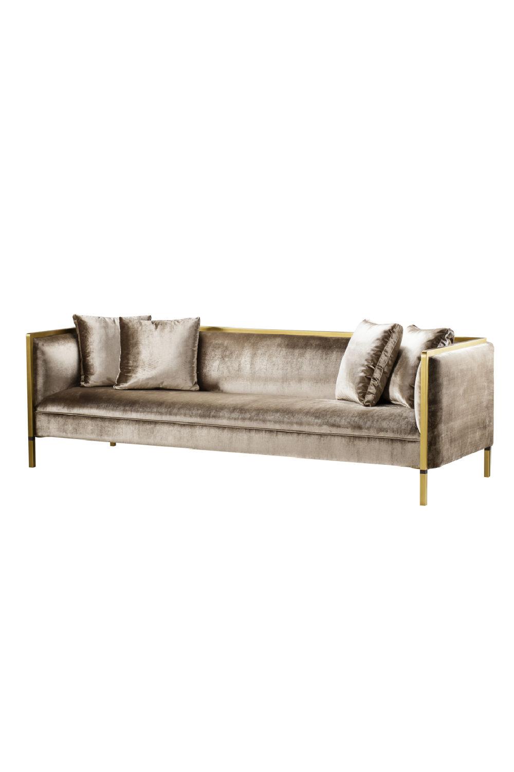 Moki Fabric Upholstered Sofa L | Andrew Martin Jeeves | OROA.com