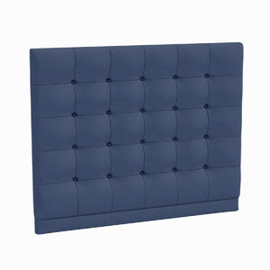   Blue Quilted Headboard | Oroa.com
