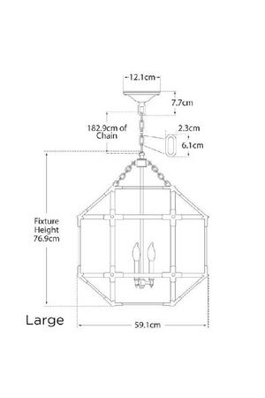 Glass Case Pendant Lamp | Andrew Martin Morris | Oroa.com