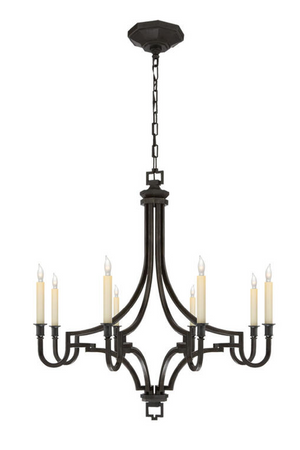 Eight-Candle Chandelier | Andrew Martin Mykonos | Oroa.com