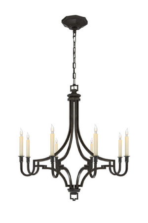 Eight-Candle Chandelier | Andrew Martin Mykonos | Oroa.com