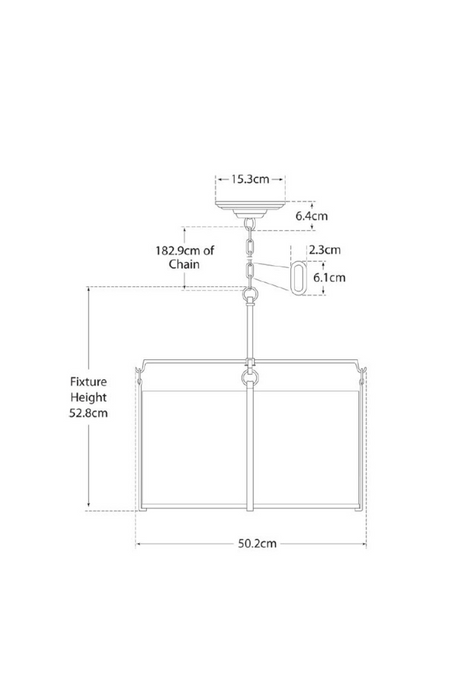 White Linen Pendant Lamp | Andrew Martin Aspen | Oroa.com