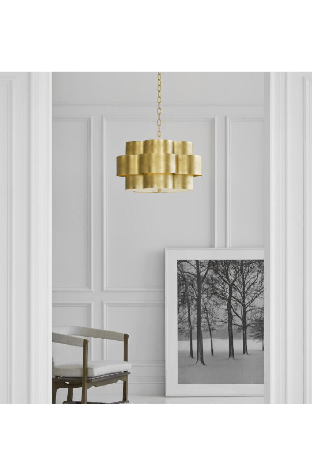 Floral-Shaped Pendant Lamp | Andrew Martin Arabelle | Oroa.com