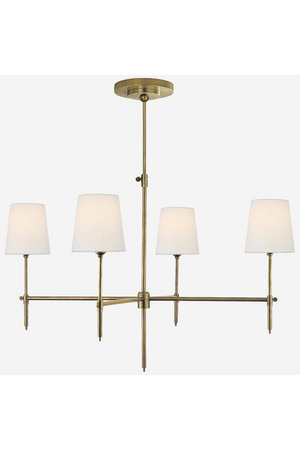 Linen Shades Linear Chandelier | Andrew Martin Bryant | Oroa.com
